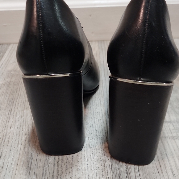 ALLSAINTS Xerxes  Black Block Heels - Picture 7 of 10